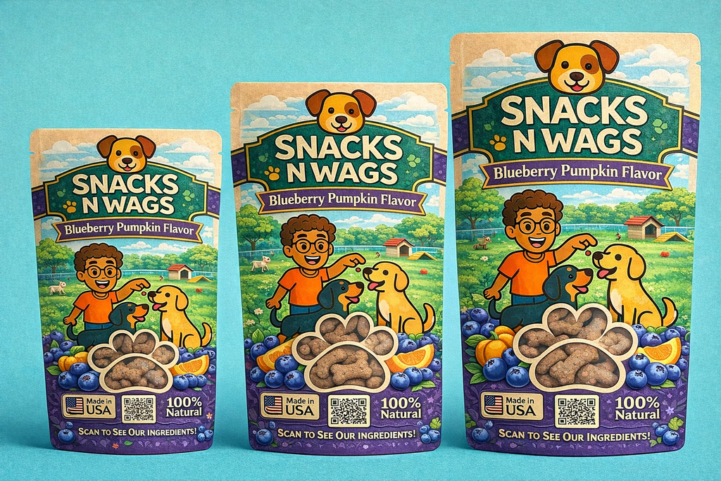 PRE-ORDER Blueberry Pumpkin Treats